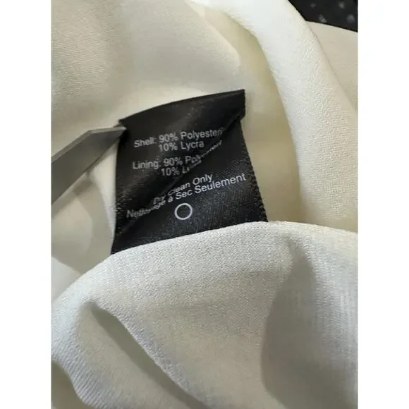 Dress the Population Sequin Tabitha Body Con Sheath Mini Dress Ivory Size Medium - Picture 8 of 13